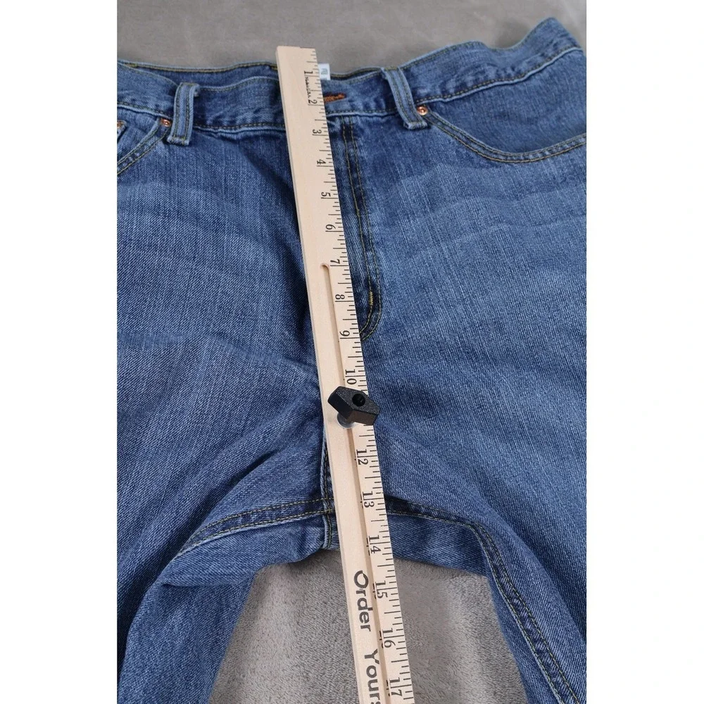 Cinch‎ Jeans Mens 38x32 Blue Medium Wash Bootcut Relaxed Logo Five Pocket Denim